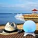 STRONKER 350ml Globe Essential Oil Diffuser Portable Aromatherapy 15 Color LED Lights Ultrasonic Aroma Diffuser Humidifier Whisper Quiet Cool Mist Air Purifier up to 10 Hours Waterless Auto Shut-Off