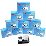 12 30x Folding Eye Loupes Gemstone Jeweler Magnifiers