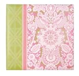 CR Gibson Post-Bound Magnetic Page Photo Album and Scrapbook with CD Storage Pocket, Maime,