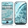 Flores Agua Design Protector Skin Decal Sticker for Apple 3G iPhone / iPhone 3GS 3G S