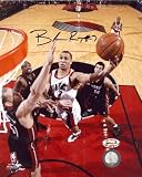 Brandon Roy Autographed/Hand Signed Lay Up vs. Heat Portland Trail Blazers 8x10 Photo