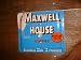 Old Maxwell House Coffee Tin Can Single Switch Plate