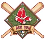 SAVE $3.00 - MLB 13" High Def Plaque Clock - Boston Red Sox $27.00