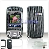 HTC TILT 8925 TyTN II KAISER SNAP ON FACEPLATE HARD SKIN CASE COVER CARBON FIBER DESIGN