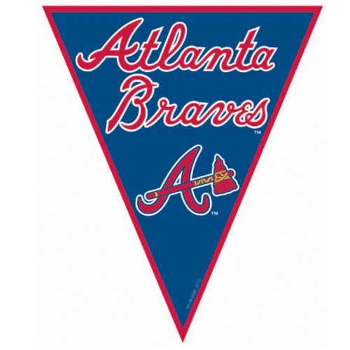 Atlanta Braves Baseball - Pennant Banner