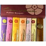 【マロマ香お香】6種セット「花束」FlowerBouquetミニお香立て付