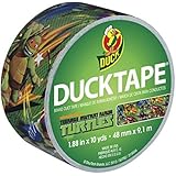 Duck Brand 281869 Licensed Duct Tape, Teenage Mutant Ninja Turtles, 1.88 Inches x 10 Yards, Single Roll