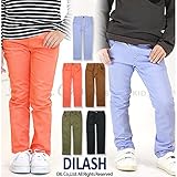 (ディラッシュ) DILASH春'16/５色ストレッチツイルスキニーパンツ 子供服 男 女 ズボン 100 ペールブルー