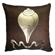 Spiral Conch Shell Auspicious Symbol Decorative Buddha Pillow