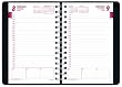 Brownline 2010 Daily Planner Twin-Wire, Black, 8 x 5 Inches (CB634W.BLK)