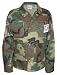 Woodland Camo Poly / Cotton Twill Kids BDU Coat