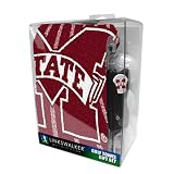 Mississippi State Bulldogs NCAA Jacquard Golf Towel Gift Pack w/ Balls (3), Repair Tool & Marker