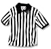 XL Black and White Stripe Referree Jersey