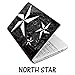 Netbook Skins Fits Acer, Asus, MSI, HP, Samsung - North Star Black