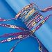 12 Woven Friendship Bracelets in Assorted Colors