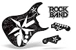Rock Band Guitar Skin, Fits Xbox 360 / PS3 (Stratocaster Guitar) NorthStar - Black