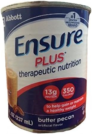 Ensure Plus Ready To Use (Butter Pecan) 24/8-Fl-Oz Cans - 1 Case Of 24 by Abbot