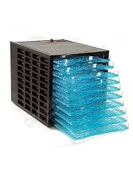 Food Dehydrator Black 10 Tray Fruit Jerky Maker Sausage Electric Dryer 600W NEW by Commercial Bargains Inc