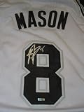 Roger Mason Jr Signed Autographed San Antonio Spurs Jersey Authentic Certified Jersey