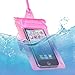 eForCity Hot Pink Waterproof Bag Case w/ Armband Lanyard compatible with the New Apple iPhone 5