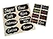 Premium White Liquid Chalk Marker w/ 32 Reusable Chalkboard Labels - Reversible Tip (6mm) & Bonus Creative Idea Ebook