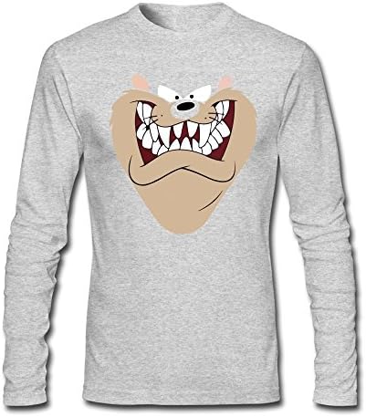 100% Cotton Don't Mess With Taz! T-shirts For Men HeatherGray
