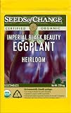 Seeds of Change S11018 Certified Organic Imperial Black Beauty Eggplant