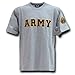 Rapiddominance Army Applique Text Tee, Grey, X-Large
