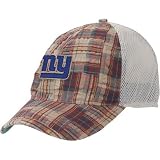 Reebok New York Giants Plaid Mesh Back Adjustable Hat