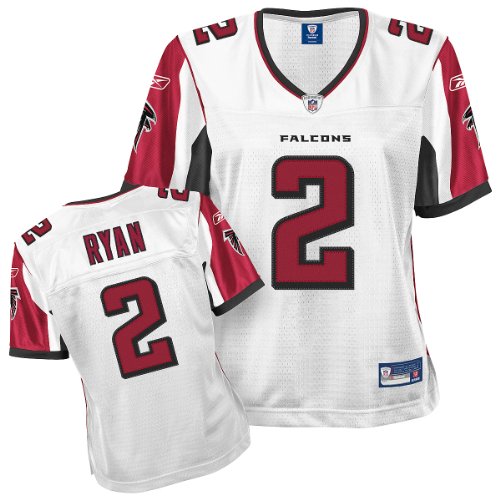 Reebok Atlanta Falcons Matt Ryan Women's Premier White Jersey Small