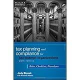 tax planning and compliance for tax exempt organizations rules checklists procedures