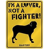New  I Am A Mastiff Lover / Lovin'  Parking Sign Dog