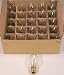 Box of 25 Light Bulbs -C7 - Clear - 7 Watt - Candelabra Base -Great for Night Lights and Christmas Strings