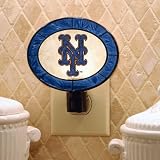 MLB New York Mets Art-Glass Nightlight
