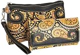 Sydney Love Paisley Print Cosmetic Wristlet/Wallet Set,Multi,one size 51p6nYf2xEL. SL160 Sydney Love Paisley Print Cosmetic Wristlet/Wallet Set,Multi,one size