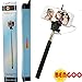 Selfie Stick, BENGOO Extendable Monopod No Bluetooth Pairing No Battery Charging Remote Control Selfie Stick Handheld Selfie Holder for iPhone 6 iPhone 6 Plus Samsung and Other Smartphones-Black