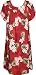 MuuMuu House Dress - Plumeria Monstera Petal Sleeves Caftan Kaftan Hawaiian Aloha Pullover Cotton Lounger - Regular and Plus Size