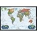 World Decorator Map (Two Sizes Available) Map Type: Enlarged and Tubed (48
