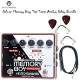 Electro Harmonix Deluxe Memory Boy Tap Temp Analog Delay Bundle