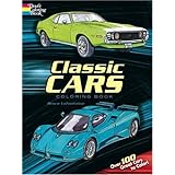 Classic Cars Coloring Book