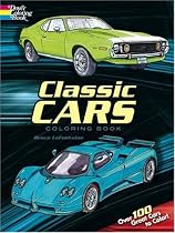Classic Cars Coloring Book (Dover Coloring Book)