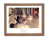 Edgar Degas Tutu Ballet Rehearsal On Stage Home Decor Wall Picture Oak Framed Art Print