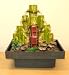 Bamboo Wheel Table Top Water Fountain Image