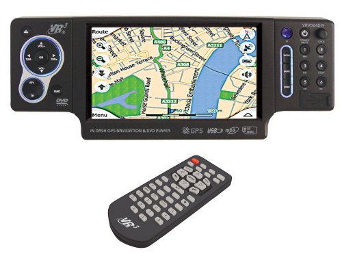 NEW VR3 IN DASH CAR STEREO DVD CD MP3 TOUCHSCREEN GPS NAVIGATION SYSTEM