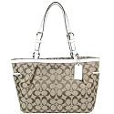 (コーチ) COACH コーチ バッグ ギャラリー 12CMシグネチャー E/Wトート F17726 SKHWT アウトレット