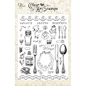 Clear Art Stamp Large 8"X6" Sheet