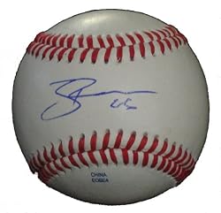 Tyson Ross Autographed ROLB Baseball, San Diego Padres, Oakland Athletics, Proof Photo