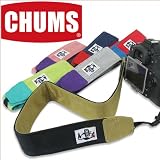 【　チャムス　/　CHUMS　】　カメラ　ストラップ スウェット　＆　コーデュラナイロン （ 2012 新作 一眼レフ カメラ デジカメ用 ストラップ ） Nikon
