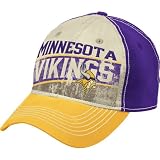 Minnesota Vikings Throwback Logo Flex-Fit Slouch Cap