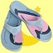 Life is Good Women's Heart Sky Nubuck Sandals